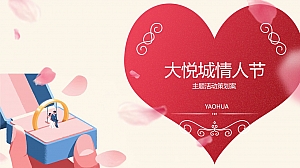 西单大悦城购物中心情人节主题活动策划案