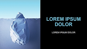 极简风时尚PPT模板