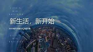 地产项目开盘仪式(新生活·新开始主题)活动策划方案-51P
