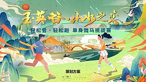 文旅景区单身微马闯关挑战赛主题活动策划方案-52P