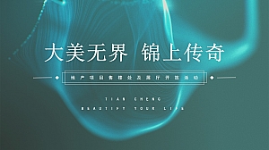 【方案】2022地产项目售楼处及展厅开放(大美无界 锦上传奇主题)活动策划方案-51P