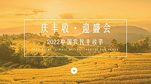 【方案】2022中国农民丰收节(庆丰收·迎盛会主题)活动策划方案-75P