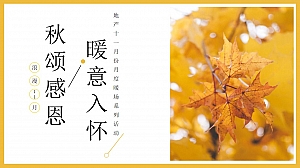 【方案】2022地产项目11月月度暖场(秋颂感恩·暖意入怀主题)活动策划方案-52P