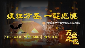 【方案】2022商业地产万圣节圈层暖场(疯狂万圣 一起鬼混主题)活动策划方案-28P