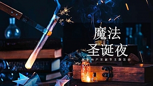 圣诞节魔幻魔术商业地产暖场活动活动策划方案