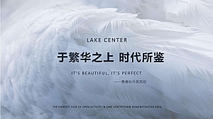 于繁华之上 时代所鉴 售楼处开放