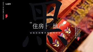 xx地产高端大气黑金示范区亮相活动方案