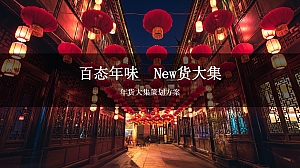 商业广场新春年货节(百态年味 New货大集主题)活动策划方案-58P