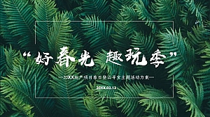 地产项目三月春日登山寻宝(好春光 趣玩季主题)活动策划方案-29P