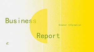 黄色渐变清爽柠檬主题PPT模板