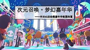 丰田4S店二次元主题布置