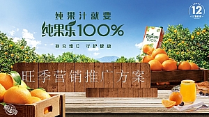 纯果乐旺季推广营销方案