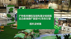 【方案】2023适合各行业户外集市摊位氛围布置灵感图集方案-65P