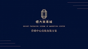 商业地产示范区亮化包装方案