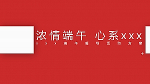 项目端午节活动方案