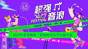 2023年淄博烧烤啤酒电音节-夏日五一六一夜市摆摊地摊经济美食集市方案