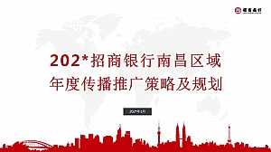 招商银行年度推广传播策划方案