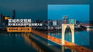 某城市文化旅游产业发展大会线上传播方案