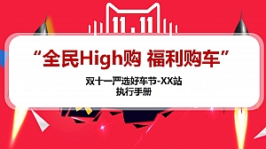 双十一促销经销商团购会执行手册