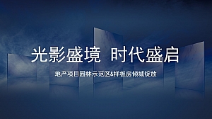 地产项目园林示范区&样板房倾城绽放