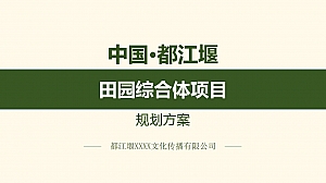 康养项目规划方案