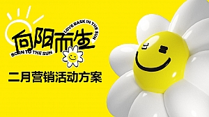 商业购物中心向阳而生一起玩·2月春季活动方案