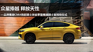 汽车品牌马术性能骑士体验季暨交车仪式发布会