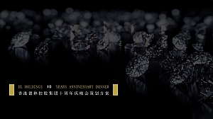 某港企金融公司成立十周年庆酒会