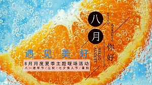 地产项目夏季暑假嘉年华活动策划方案八月你好遇见美好
