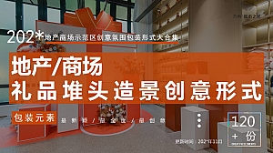 地产商场大型活动礼品堆头造景砸金蛋氛围营造创意形式合集