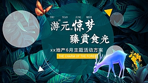 xxx地产6月游园爱丽丝梦境主题活动方案