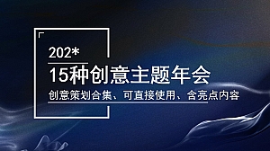 【年会团建素拓】15种创意主题年会合集(含亮点内容布置)
