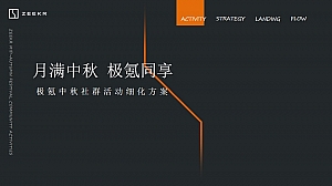 新能源车型中秋试驾体验&社群活动&市集