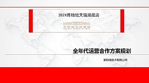 文创产品品牌IP电商平台旗舰店全年运营方案电商文创电商代运营