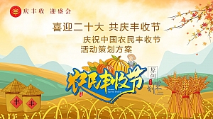 中国农民丰收节活动策划方案