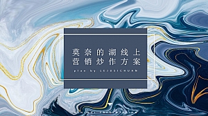 莫奈的湖线上营销推广方案