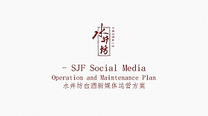 水井坊白酒新媒体运营方案