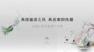 某项目认筹开盘推广方案