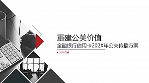金融行业保险银行信用卡传统公关提案