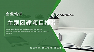 主题团建特色主题活动项目推荐商业地产团建拓展活动策划方案