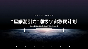 营销中心开放创意方案