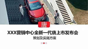 西南营销中心全新一代唐上市发布会策划实施方案