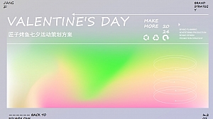 【匠子烤鱼】七夕节餐饮活动营销方案