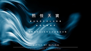 公园墅境酒会&发布会活动策划方案