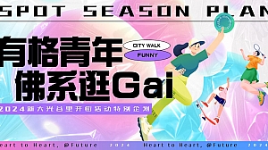 新大光谷里开业庆典开街仪式(有格青年 佛系逛Gai)主题思路概念案