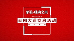 中央公园大道项目交房盛典活动策划方案