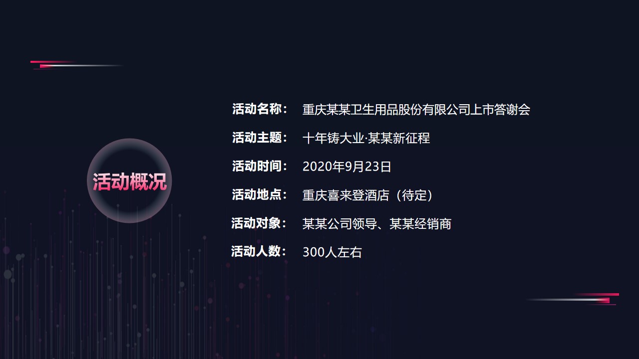 1647870010 0f927bc20e699d3 - 【方案】企业上市答谢会活动策划方案