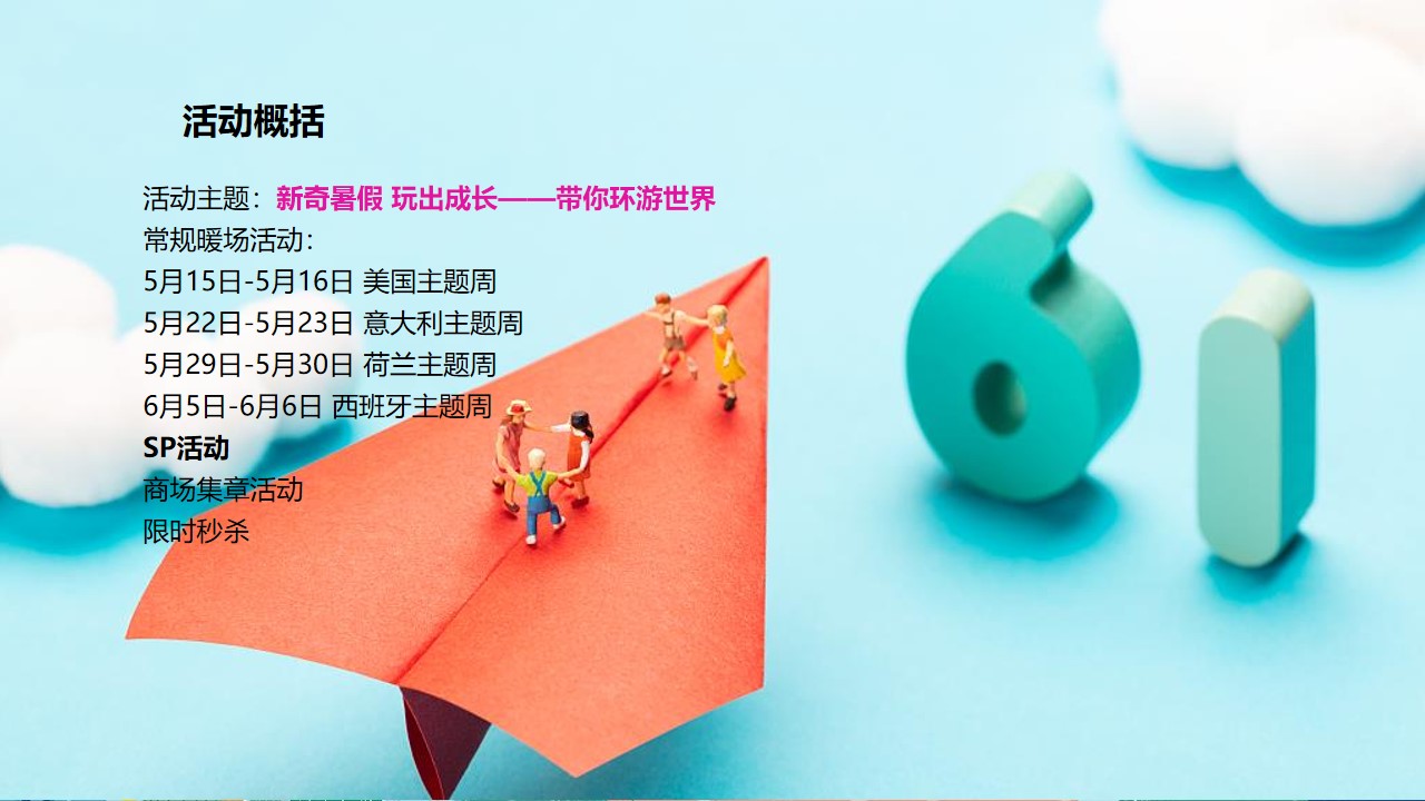 1648037336 42598eae9c79557 - 购物中心儿童节特别（新奇暑假 玩出成长主题）企划活动-61P