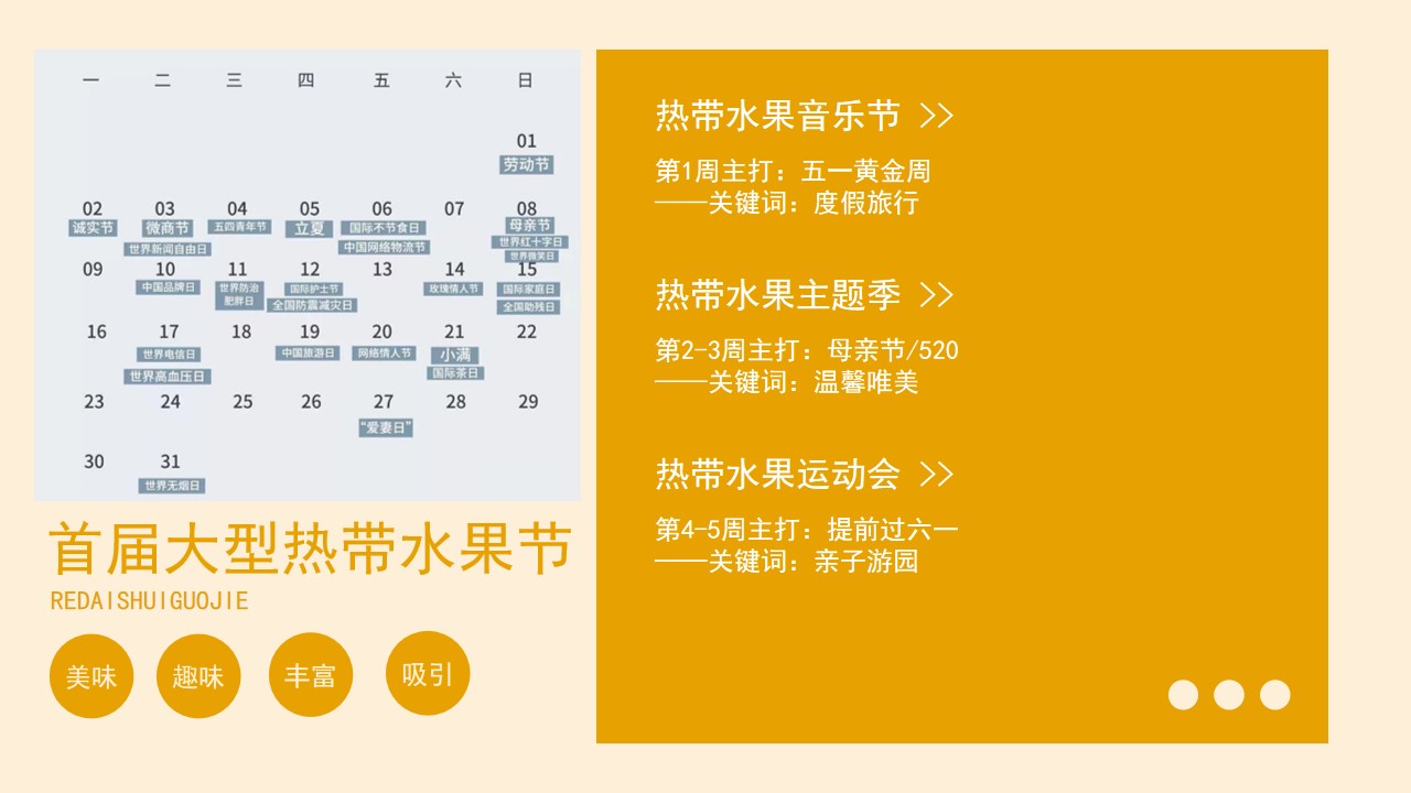 1654436319 d14efb4b491c1b2 - 地产项目五月系列暖场（热带水果节主题）活动策划方案-38P