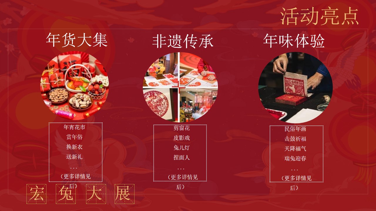 1673112211 0f927bc20e699d3 - 2023商业地产新春年货节主题活动暨民俗吉市游园活动策划方案-72P